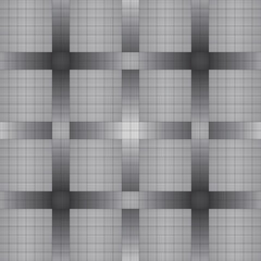 black and white square mosaic seamless pattern vector illustration
