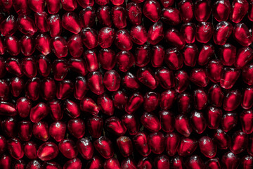 pomegranate seeds background