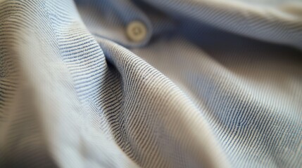 Close up of light blue fabric texture
