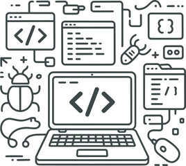 Web Development and Coding Laptop