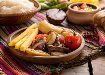 Grilled Meat Plate for Restaurant Branding and Food Marketing Campaigns