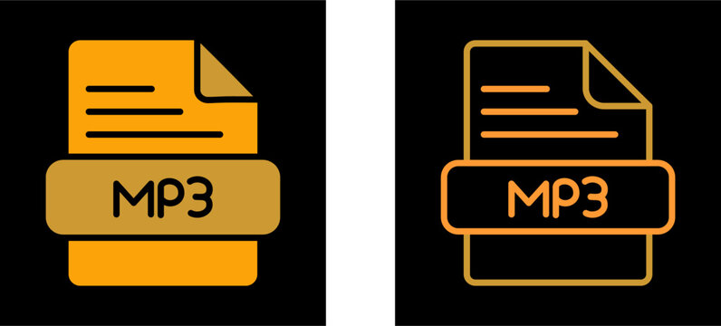 MP3 Vector Icon