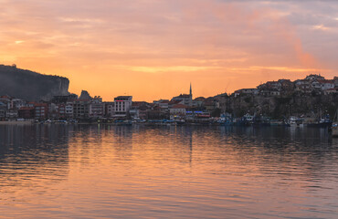 Amasra, Genoa, black sea, building, water, bridge, 