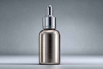 Obraz premium Serum in metal packaging. Generative AI