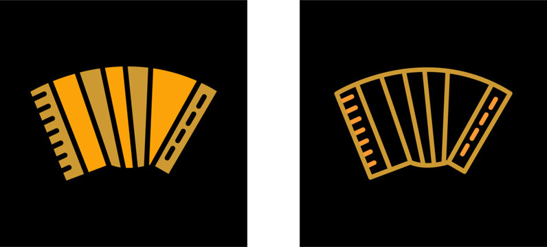 Accordion Vector Icon