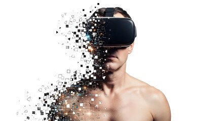 Human Digital Transformation with VR Headset