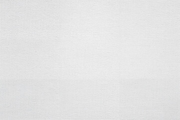 White soft linen canvas texture. Light clean watercolor art canvas painting background. Full frame...