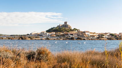 La tour Barberousse à Gruissan dans l'Aude en région Occitanie. © William Carlier