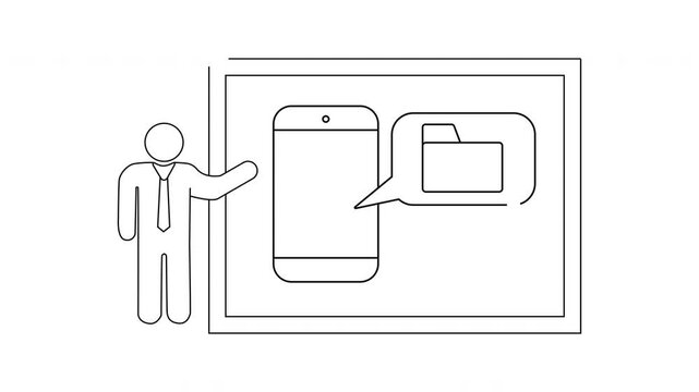Presentation on Mobile Data Management - A Clear Visual Guide.