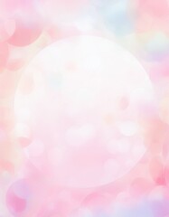 柔らかな光、春をイメージしたシンプルな背景、イラスト素材