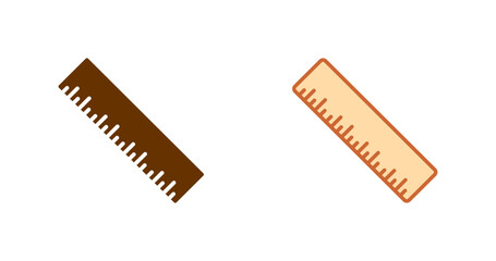 Ruler Vector Icon