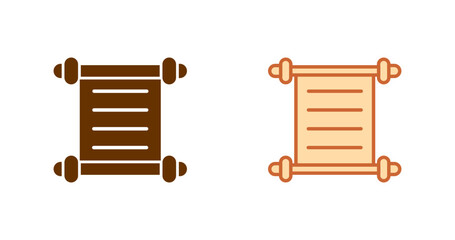 Manuscript Vector Icon