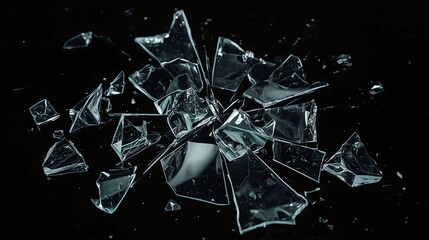 abstract glass background