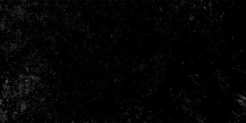 Snow, stars, fairy twinkling lights, rain drops on black background. Abstract vector noise. Small particles of debris and dust. Distressed uneven grunge texture overlay.