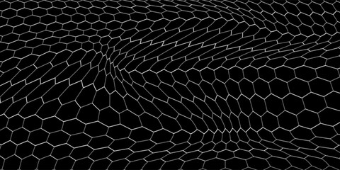 Curved net pattern. Seamless design for sportswear or equipment like soccer goals, volleyball nets, basketball hoops, hockey nets, and athletic gear. Vector net dynamic eps 10