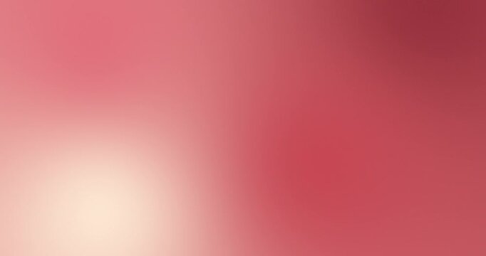 Peach red beige warm pastel abstract background video with soft glow and gentle blur. Smooth gradient transitions with cozy holiday tones. Bright airy light. 4K seamless loop backdrop for festive.