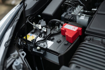車のバッテリー