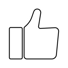 親指を立てていいねをしているアイコン