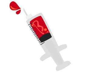 採血 B型 主線なし