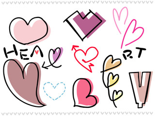 いろんなハート セット