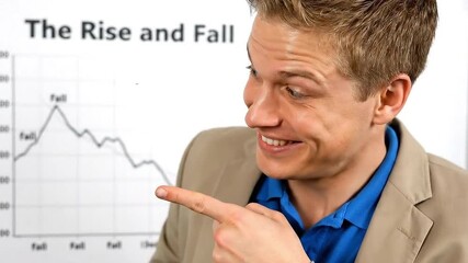 Influencer Presenting 'The Rise and Fall' - Powered by Adobe