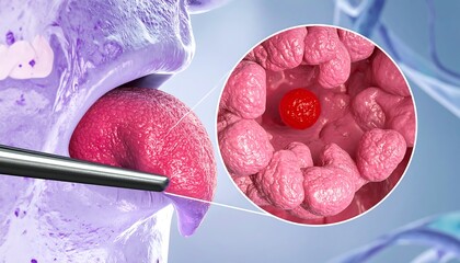 Colonoscopy illustration showing polyp removal for cancer prevention.