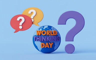 World thinking day questions globe
