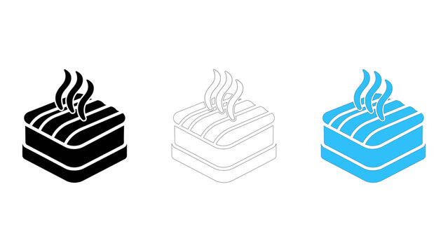 Northbridge cooling block icon efficient cooling for computer chipset component