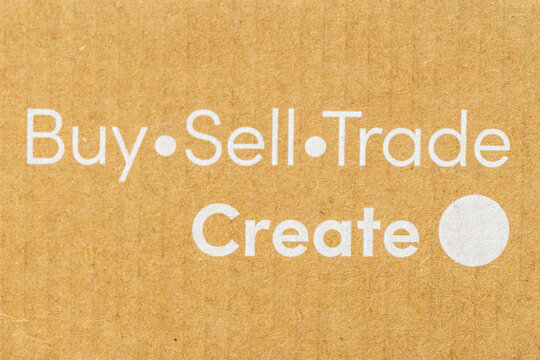 Mpb company messaging on cardboard box packaging