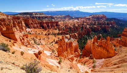 Bryce Canyon National Park - A Majestic Landscape of Hoodoos.