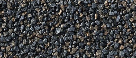 Gravel texture background stone surface rough pattern rock material construction detail closeup abstract panorama view natural earth neutral tone