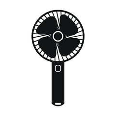 electric fan isolated on white