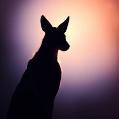 Abstract lupine form in gentle illumination, a dreamlike essence,  atmospheric,  dreamlike