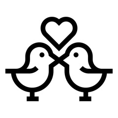 Love Bird Icon