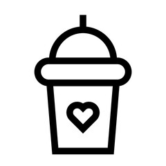 Coffee Heart Icon
