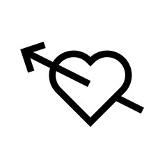 Arrow Heart Icon