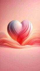 Red heart background