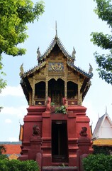 Temple Area of Wat Phra That Haripunchai &ndash; Thailand