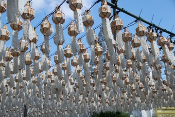 Temple Area of Wat Phra That Haripunchai &ndash; Thailand