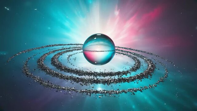 Super slow motion of dripping water drop filmed with macro lens. Filmed on high speed cinema camera