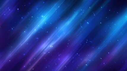 Fototapeta premium Dynamic Blue and Purple Abstract Background with Light Streaks and Sparkling Particles for Modern Design