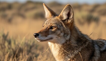 Obraz premium Wildlife nature photo of coyote