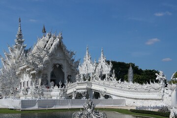 Temple Area of Wat Rong Khun &ndash; Chiang Rai &ndash; Thailand
