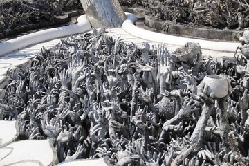 Temple Area of Wat Rong Khun &ndash; Chiang Rai &ndash; Thailand