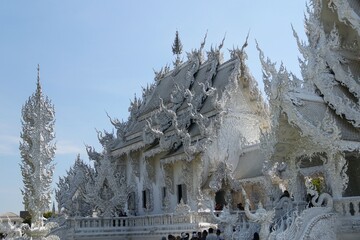 Temple Area of Wat Rong Khun &ndash; Chiang Rai &ndash; Thailand