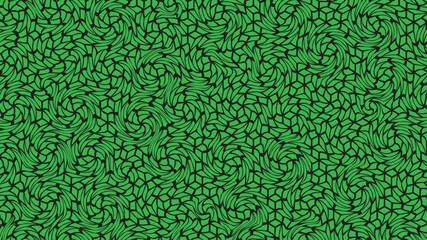 background pattern with green abstract pattern on black background