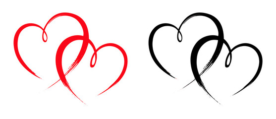 Featuring bold red outlines, sleek silhouettes, and black-line aesthetics, these designs are optimized for logo design, mobile apps, and contemporary web interfaces.