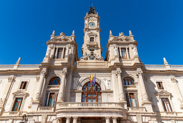 Fototapeta premium Valencia City Hall