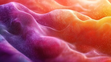 Abstract colorful wave pattern, digital art, vibrant background, technology concept, website design