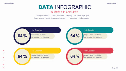 Elements of infographics on a white background. Use in presentation templates, flyer and leaflet, corporate report. Dashboard template with big data visualization.
